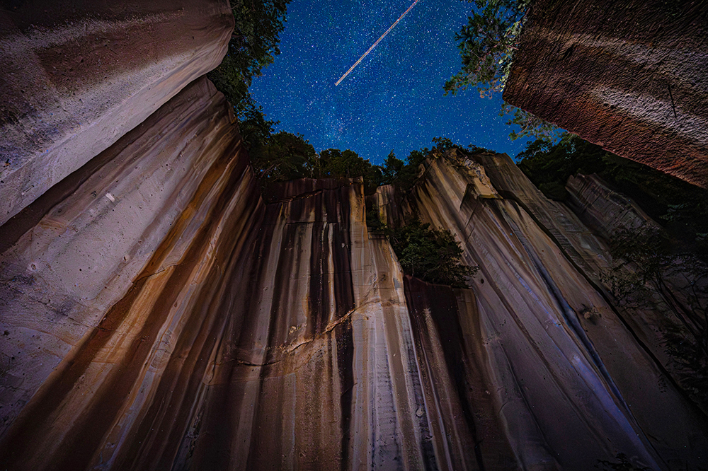 奥山寺の秘境「遊仙峡」