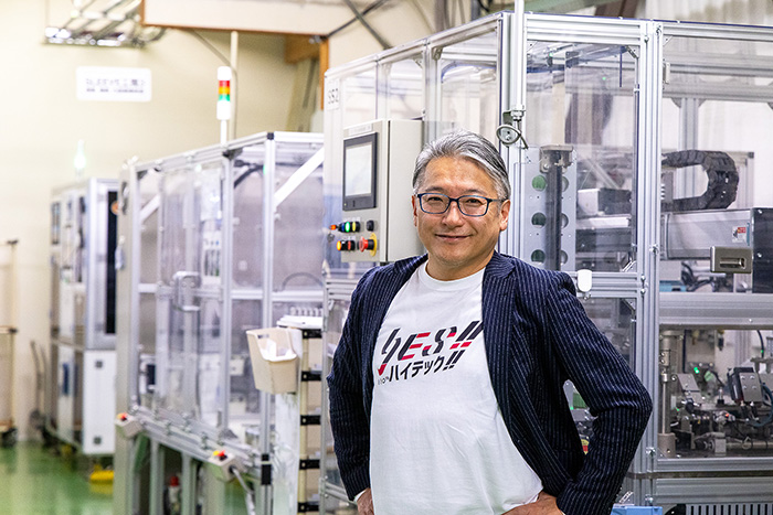 代表取締役社長 鈴木一徳さん